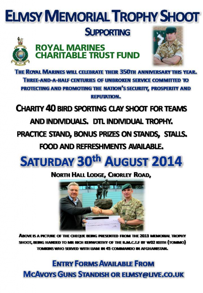 Elmsy Memorial Trophy Shoot 2014